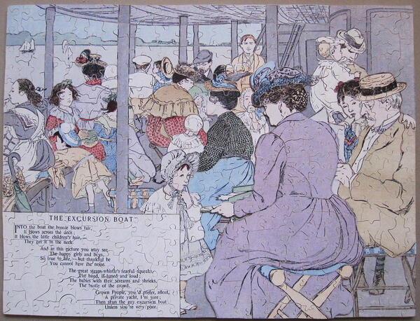 Jigsaw The Excursion Boat Children of Our Town