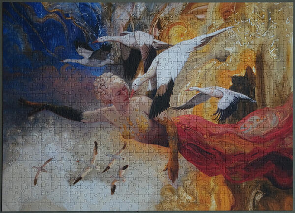 Transcendent Migration by Julie Bell