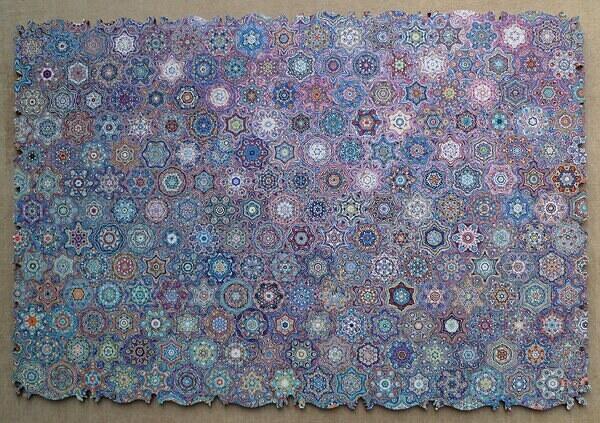 Reverse of 2-Sided Snowflake Cut, 400pc