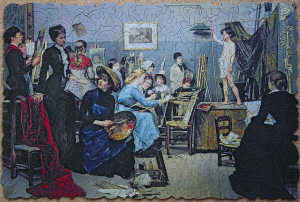 Dreamton 400pc In the Studio by Maria Bashkirtseva, Studio/Medieval Cut