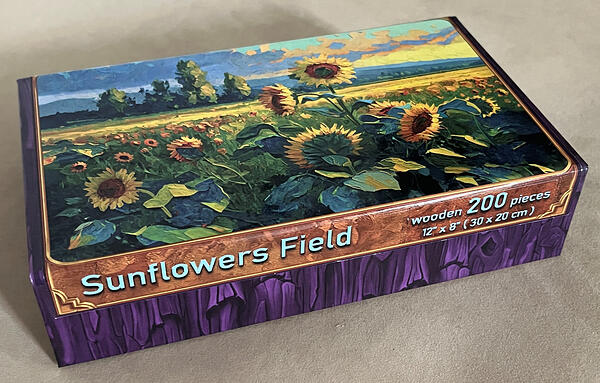 Dreamton Box, 200pc Sunflowers Field