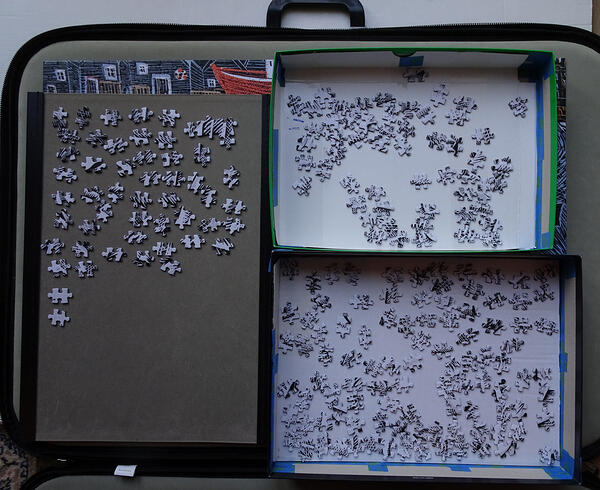 Progress 3 Remaining Pieces, Southwold Swan