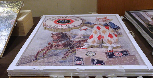 Jackie's jigsaw at 2015 House Party