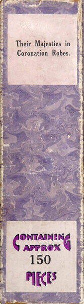 THEIR MAJESTIES IN CORONATION ROBES (LABEL).jpg