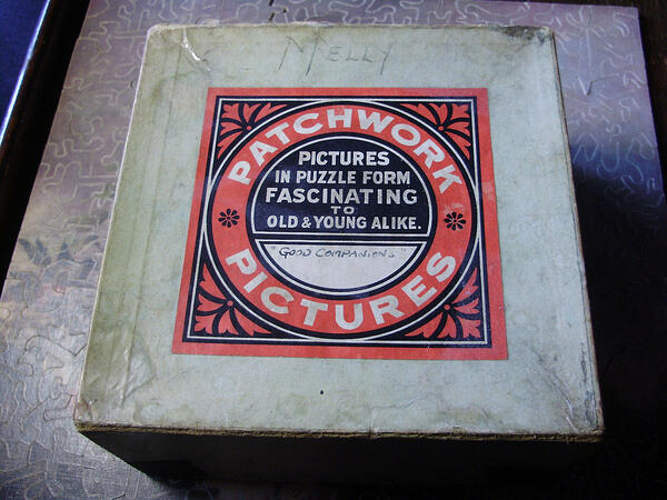 Patchwork Picture Puzzles Box