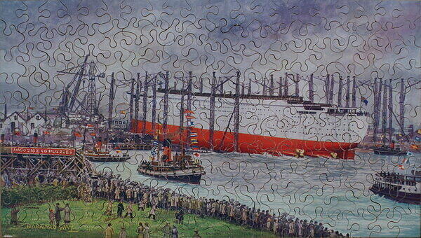 LAUNCHING OF RMS QUEEN MARY .jpg