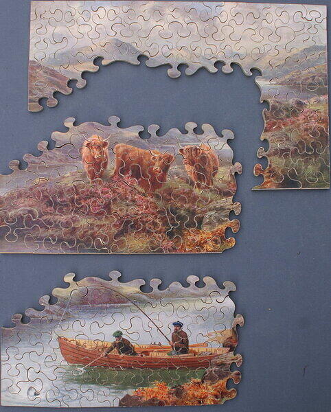 HIGHLAND CATTLE & FISHING ON THE LOCH (DETAIL 3).jpg