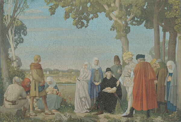 Reading Wycliffe's Bible.JPG