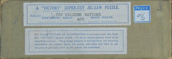 The Welcome Rations (Label).JPG