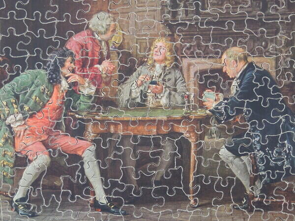 Pigeon and the Rooks (Detail)