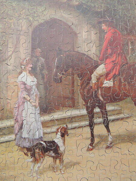 The Squire's Visit (Detail).JPG