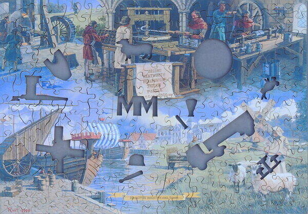 Millennium Puzzle Set (Puzzle 2-Figurals).JPG