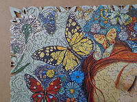 Corner Detail Fewer Dropouts, Sleeping Beauty 550pc (on wood)