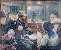 Grandpa TJ 543pc Omnibus Ride to Picadilly Circus