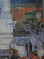 Detail Pouring Metal, Background