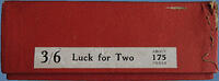Luck for Two (Label 2)