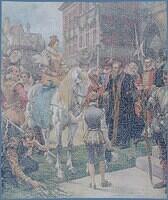 Queen Elizabeth at the Royal Exchange