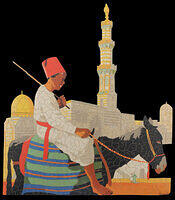 Egyptian Donkey Boy-Black background.JPG