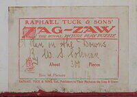 A Run on the Downs (Label).JPG