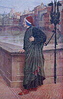 Dante & Beatrice in Florence (Detail 1).JPG