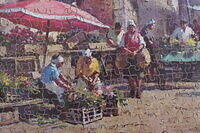 Mediteranean Flower Market (Detail 3) .JPG