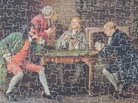 Pigeon and the Rooks (Detail)